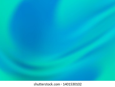 Light BLUE vector blurred shine abstract background. Glitter abstract illustration with an elegant design. The best blurred design for your business.