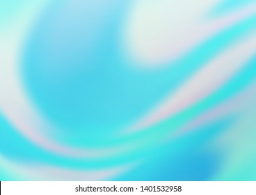 Light BLUE vector blurred shine abstract template. A vague abstract illustration with gradient. The elegant pattern for brand book.