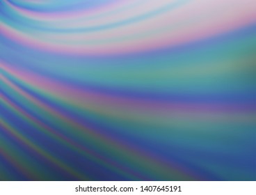 Light BLUE vector blurred shine abstract pattern. A vague abstract illustration with gradient. Brand new design for your business.