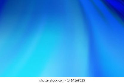 Light BLUE vector blurred shine abstract texture. A completely new colored illustration in blur style. Blurred design for your web site.