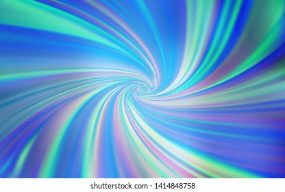 Light BLUE vector blurred shine abstract template. Modern abstract illustration with gradient. New way of your design.