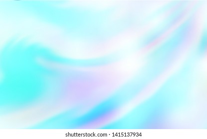 Light BLUE vector blurred shine abstract background. Glitter abstract illustration with gradient design. New way of your design.