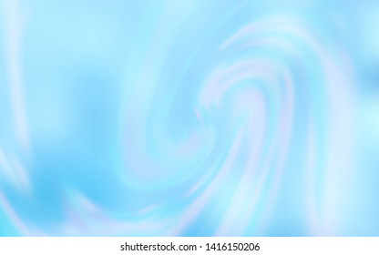 Light BLUE vector blurred shine abstract background. Creative illustration in halftone style with gradient. New style design for your brand book.