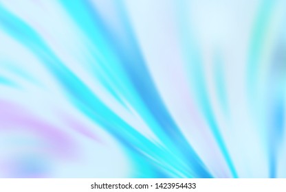 Light BLUE vector blurred shine abstract texture. Shining colored illustration in smart style. Blurred design for your web site.