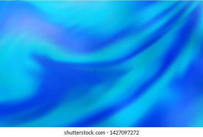 Light BLUE vector blurred shine abstract background. New colored illustration in blur style with gradient. Background for designs.