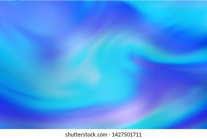 Light BLUE vector blurred shine abstract texture. Modern abstract illustration with gradient. Smart design for your work.