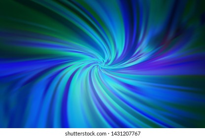 Light BLUE vector blurred shine abstract template. Abstract colorful illustration with gradient. Smart design for your work.