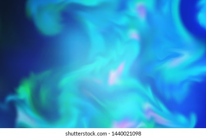 Light BLUE vector blurred shine abstract background. A completely new colored illustration in blur style. The best blurred design for your business.