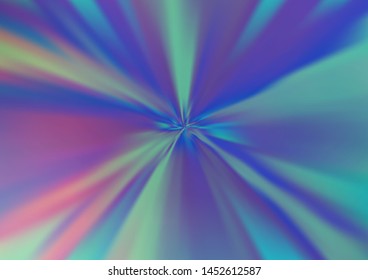 Light BLUE vector blurred shine abstract background. Creative illustration in halftone style with gradient. Brand new design for your business.