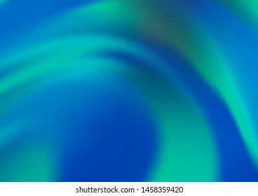 Light BLUE vector blurred shine abstract background. A vague abstract illustration with gradient. The template can be used for your brand book.