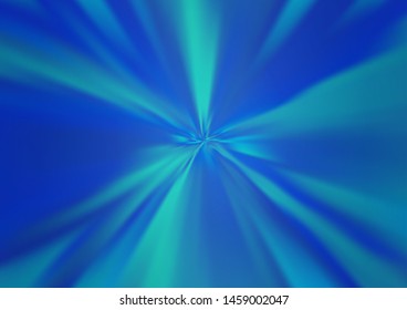 Light BLUE vector blurred shine abstract pattern. Modern geometrical abstract illustration with gradient. A completely new template for your design.