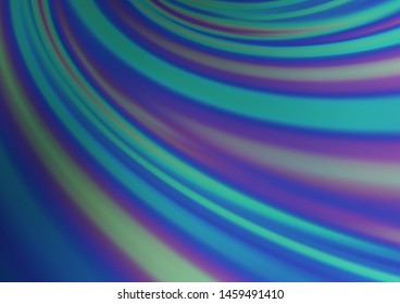 Light BLUE vector blurred shine abstract pattern. A vague abstract illustration with gradient. The template can be used for your brand book.