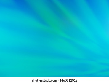 Light BLUE vector blurred shine abstract background. Colorful abstract illustration with gradient. A completely new design for your business.