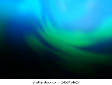 Light BLUE vector blurred shine abstract background. Creative illustration in halftone style with gradient. The blurred design can be used for your web site.