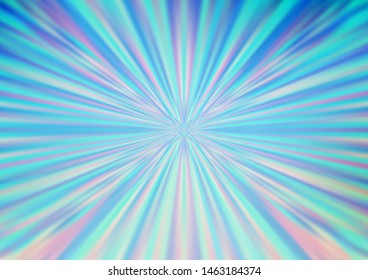 Light BLUE vector blurred shine abstract pattern. Modern geometrical abstract illustration with gradient. Brand new style for your business design.