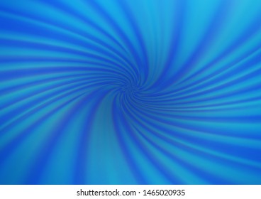 Light BLUE vector blurred shine abstract background. Creative illustration in halftone style with gradient. A new texture for your design.