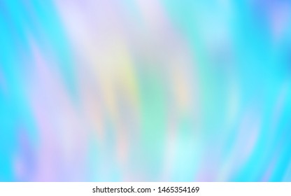 Light BLUE vector blurred shine abstract background. Abstract colorful illustration with gradient. Smart design for your work.