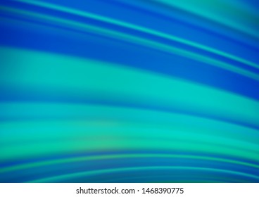Light BLUE vector blurred shine abstract pattern. Glitter abstract illustration with an elegant design. A completely new design for your business.