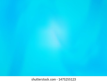 Light BLUE vector blurred shine abstract template. Colorful illustration in blurry style with gradient. The template for backgrounds of cell phones.