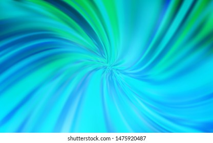 Light BLUE vector blurred shine abstract texture. Creative illustration in halftone style with gradient. New style design for your brand book.