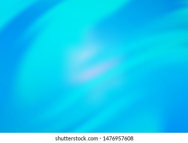 Light BLUE vector blurred shine abstract pattern. Colorful illustration in blurry style with gradient. A completely new design for your business.