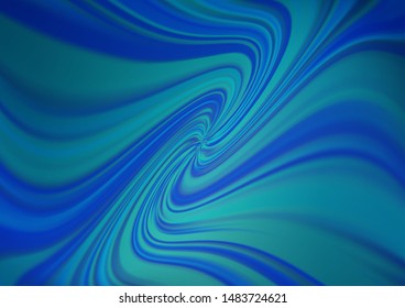 Light BLUE vector blurred shine abstract template. Creative illustration in halftone style with gradient. A new texture for your design.