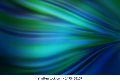 Light BLUE vector blurred shine abstract background. Abstract colorful illustration with gradient. Completely new design for your business.