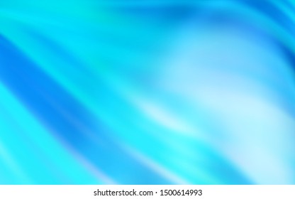 Light BLUE vector blurred shine abstract texture. Modern abstract illustration with gradient. New style for your business design.