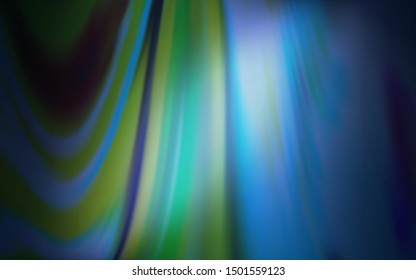 Light BLUE vector blurred shine abstract template. Modern abstract illustration with gradient. Background for designs.