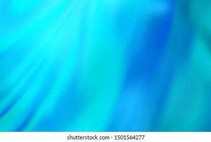 Light BLUE vector blurred shine abstract background. Glitter abstract illustration with gradient design. New way of your design.