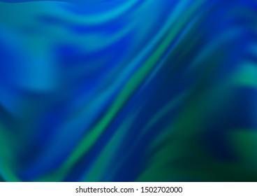 Light BLUE vector blurred shine abstract background. A vague abstract illustration with gradient. The template can be used for your brand book.