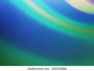 Light BLUE vector blurred shine abstract background. A vague abstract illustration with gradient. The elegant pattern for brand book.