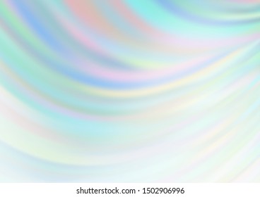 Light BLUE vector blurred shine abstract background. Creative illustration in halftone style with gradient. The best blurred design for your business.