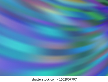 Light BLUE vector blurred shine abstract background. Colorful illustration in blurry style with gradient. The background for your creative designs.
