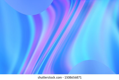 Light BLUE vector blurred shine abstract background. A completely new colored illustration in blur style. Elegant background for a brand book.