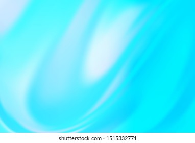 Light BLUE vector blurred shine abstract background. Modern abstract illustration with gradient. New style design for your brand book.