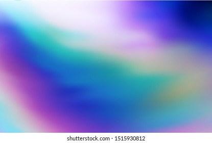 Light BLUE vector blurred shine abstract background. New colored illustration in blur style with gradient. Background for designs.