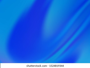 Light BLUE vector blurred shine abstract background. Colorful abstract illustration with gradient. The blurred design can be used for your web site.