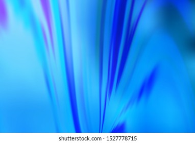 Light BLUE vector blurred shine abstract texture. Creative illustration in halftone style with gradient. Background for a cell phone.