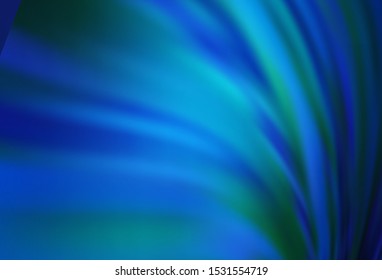 Light BLUE vector blurred shine abstract background. New colored illustration in blur style with gradient. Elegant background for a brand book.
