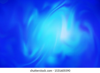Light BLUE vector blurred shine abstract template. New colored illustration in blur style with gradient. New style design for your brand book.
