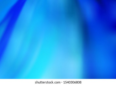 Light BLUE vector blurred shine abstract texture. Modern abstract illustration with gradient. New design for your business.