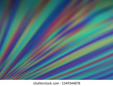 Light BLUE vector blurred shine abstract template. Glitter abstract illustration with an elegant design. A new texture for your design.