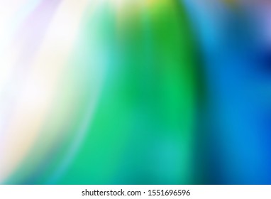 Light BLUE vector blurred shine abstract texture. Colorful abstract illustration with gradient. New way of your design.