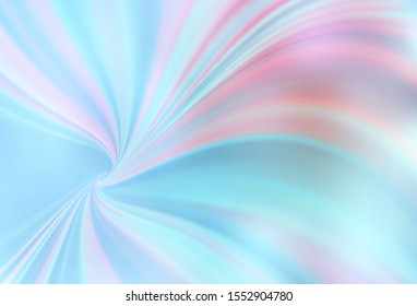 Light BLUE vector blurred shine abstract template. Creative illustration in halftone style with gradient. New style design for your brand book.