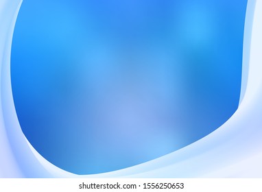 Light BLUE vector blurred shine abstract texture. Glitter abstract illustration with gradient design. New design for your business.