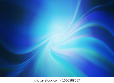 Light BLUE vector blurred shine abstract template. Creative illustration in halftone style with gradient. New design for your business.