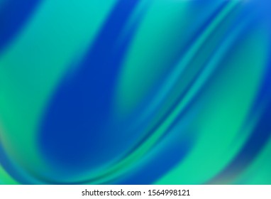 Light BLUE vector blurred shine abstract texture. Glitter abstract illustration with gradient design. Elegant background for a brand book.