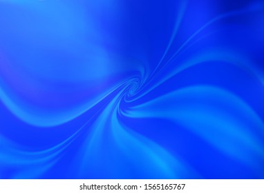 Light BLUE vector blurred shine abstract background. Glitter abstract illustration with gradient design. Elegant background for a brand book.
