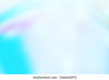 Light BLUE vector blurred shine abstract texture. Colorful abstract illustration with gradient. New style design for your brand book.